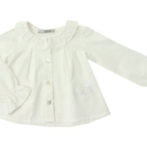 Camicia bianca plumetis Dr. Kid