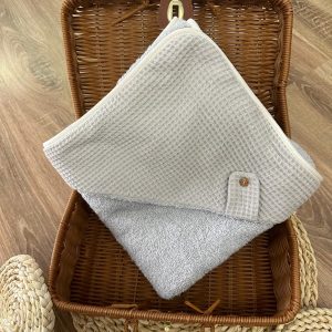 Triangolo bagnetto a nido d’ape grigio