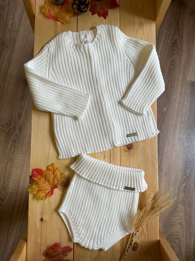 Completo 2 pezzi bianco Condor - immagine 2