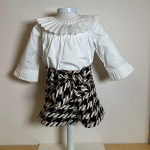 Short pied de poule Phi Clothing