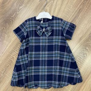 Vestito tartan blu Per Te