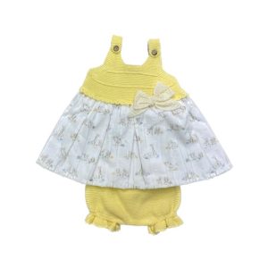 Vestito con culotte giallo Mac Ilusion