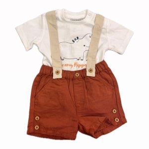 Completo due pezzi ippopotamo Birba