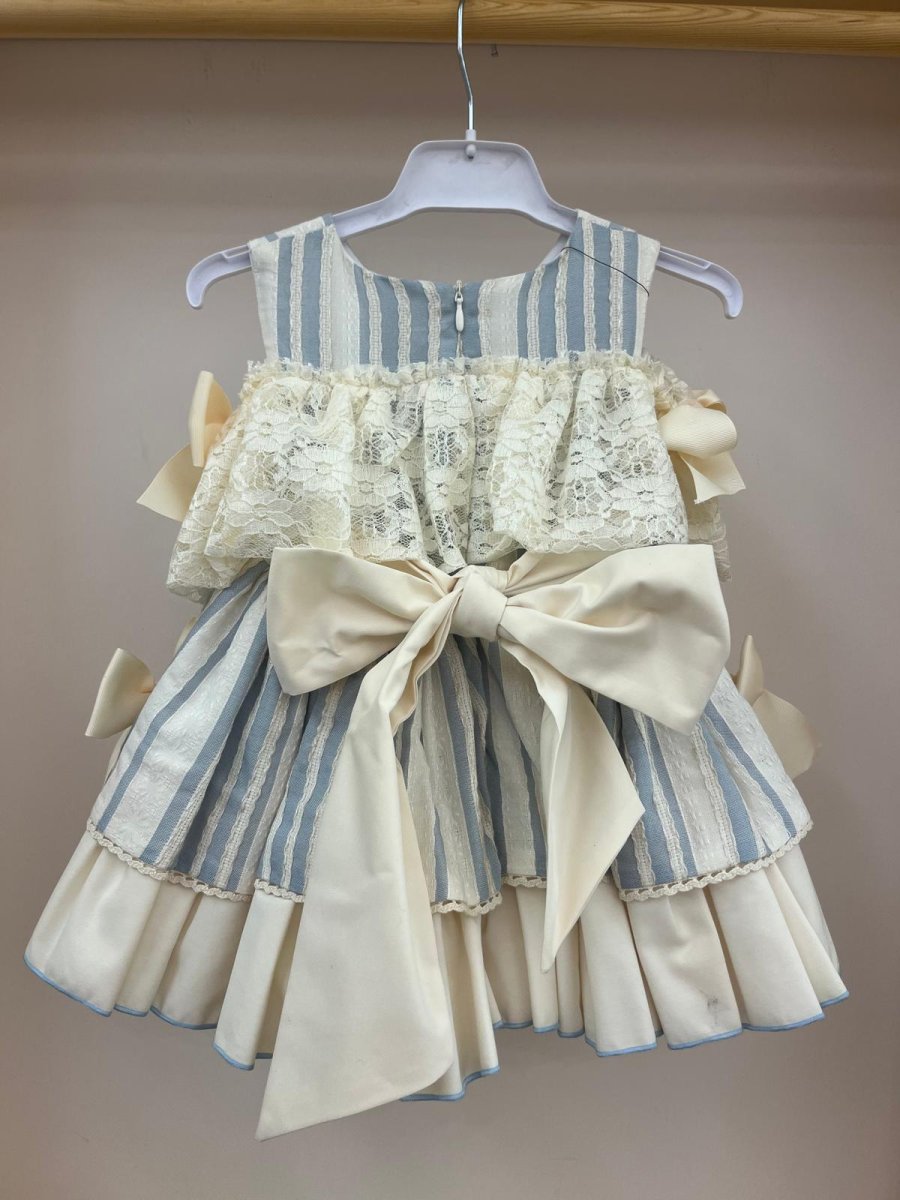 Abito Meriche Panna Celeste - immagine 4