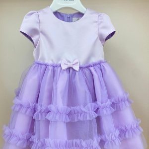 Vestito tulle lilla Ambarabà