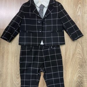 Abito nero e bianco Myrumi