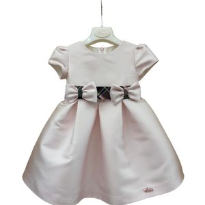 Vestito rosa fiocchi Baby A.