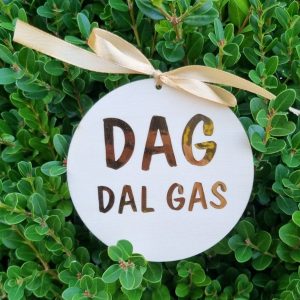 ADDOBBO NATALIZIO IN LEGNO “DAG DAL GAS”