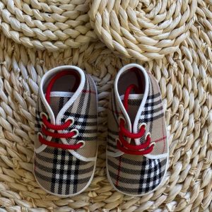 Polacchine tartan beige Petit