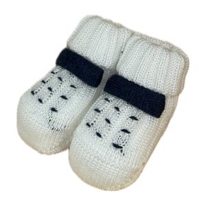 Babbucce Bianche e Blu Melange Primodì