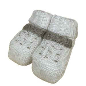 Babbucce Bianche e Tortora Primodì