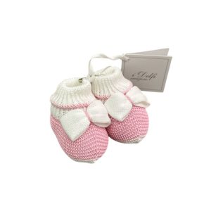 Babbucce rosa con fiocco I Delfi