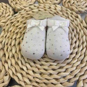 Babbucce con fiocco e strass Story Loris