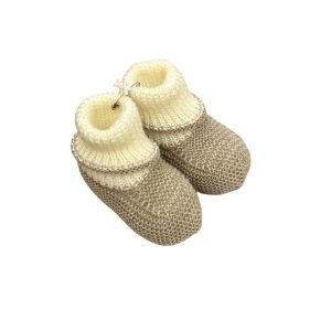 Babbucce panna e beige I Delfi