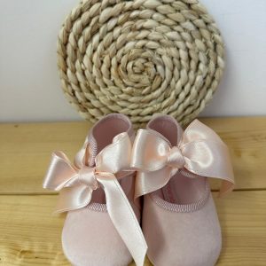 Ballerine culla rosa con fiocco Ambarabà