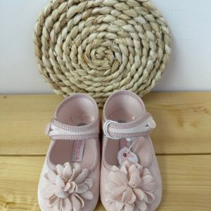 Ballerine culla rosa con fiori Ambarabà