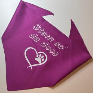 Bandana per i cani STAM SO’ DA DOOS
