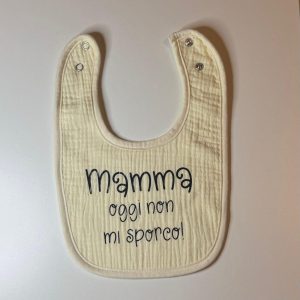 Bavaglino “Mamma oggi non mi sporco”