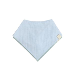 Bavetta bandana celeste Baby Gi
