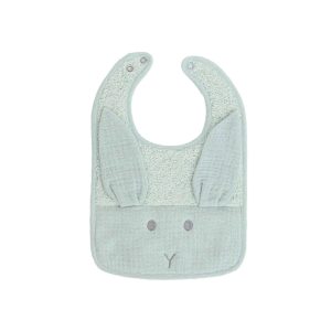 Bavetta bunny verde Baby Gi