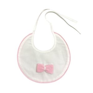 Bavetta fiocco rosa I Delfi