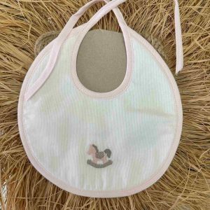 Bavetta cavalluccio a dondolo rosa