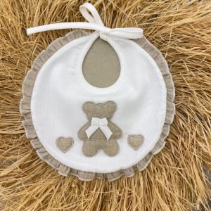 Bavetta cuore orso cuore rouche tortora