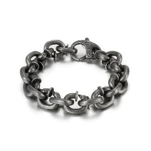 Bent Nail Link Bracelet