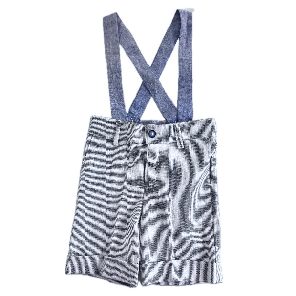 Bermuda con bretelle Ambarabà - immagine 2