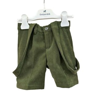 Bermuda con bretelle Ambarabà