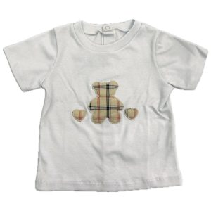 T-shirt orso con cuori Biribò