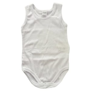 Body bianco a giro Ellepi