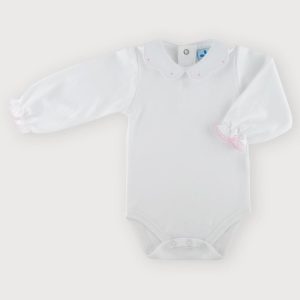 Body con ricamo rosa Sardon