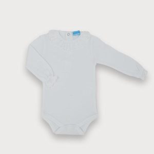 Body con colletto in plumetis Sardon