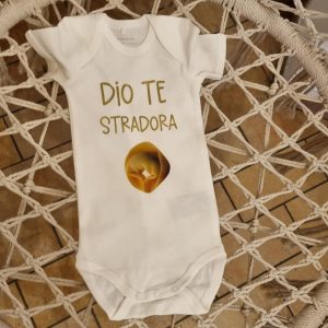 BODY NEONATO “DIO TE STRADORA”