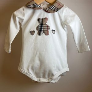 Body orso con cuori tartan