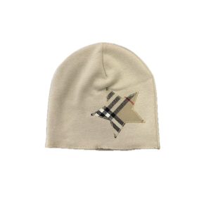 Cappello stella beige