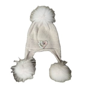 Cappello rosa con pietre Jamiks