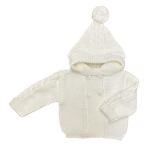 Cappottino panna pom pom Sardon