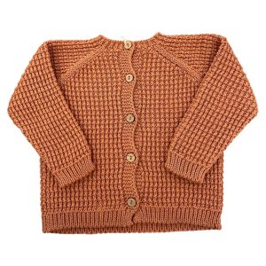 Cardigan terracotta li & me