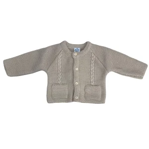 Cardigan lungo tortora Sardon