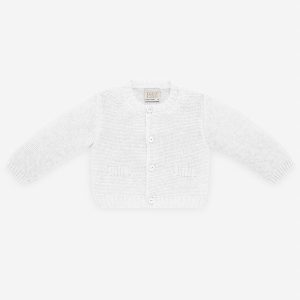 Cardigan Bianco Bottoncini Paz Rodriguez