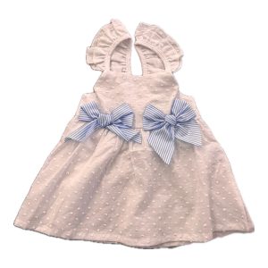 Vestito plumetis con fiocchi Sardon