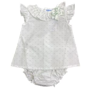 Completo due pezzi plumetis verde Mac Ilusion