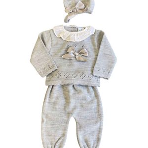 Completo 3 pezzi grigio Sardon