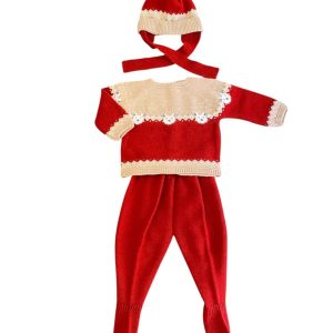 Completo 3 pezzi Rosso Mac Ilusion