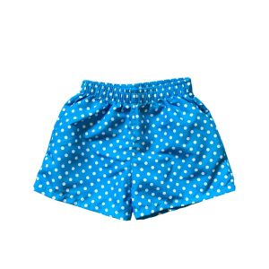 Boxer a pois celeste Sardon