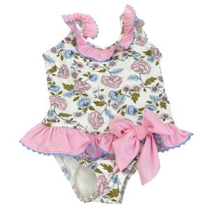 Costume intero fiori