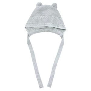 Cuffietta con orecchie grigio Jamiks