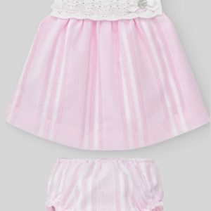 Vestito con Culotte Rosa pizzo Paz Rodriguez